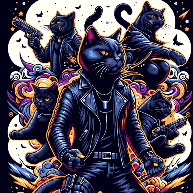 Badass Black Cat Names