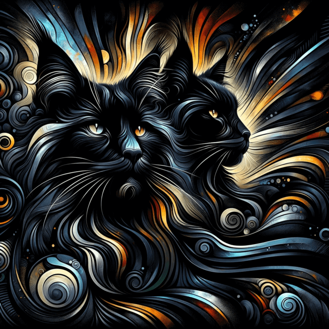 Black Maine Coon Cats