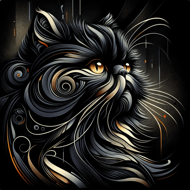 Black Persian Cats