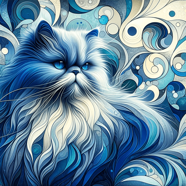 Blue Persian Cats