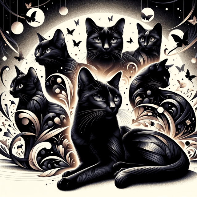 Color-Inspired Names for Black Cats