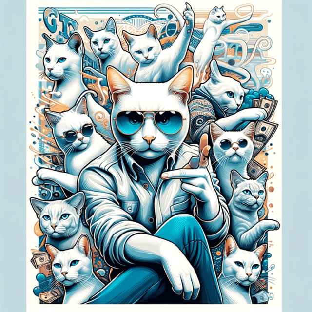 Cool White Cat Names