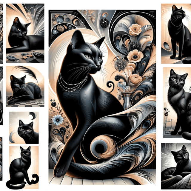 Elegant Black Cat Names