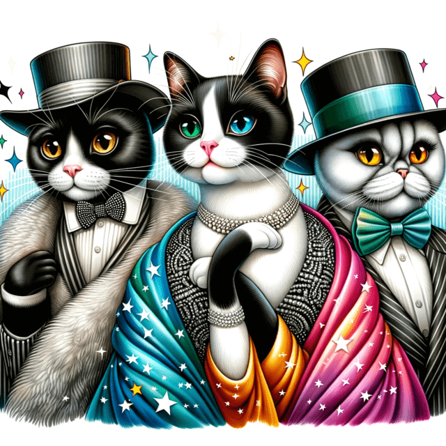 Famous Black and White Cats