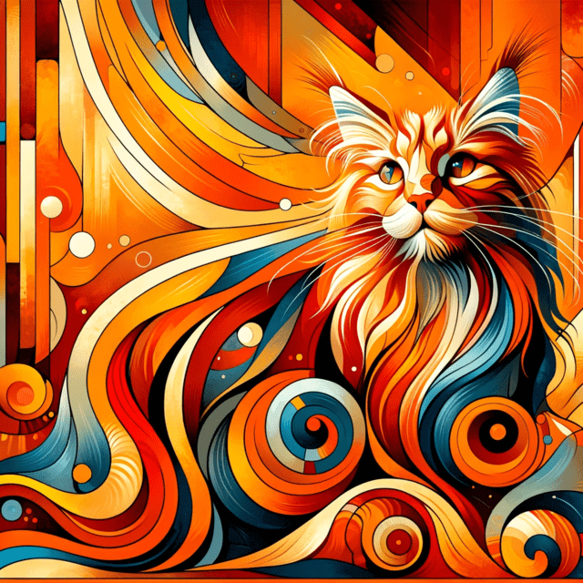 Orange Maine Coon Cats