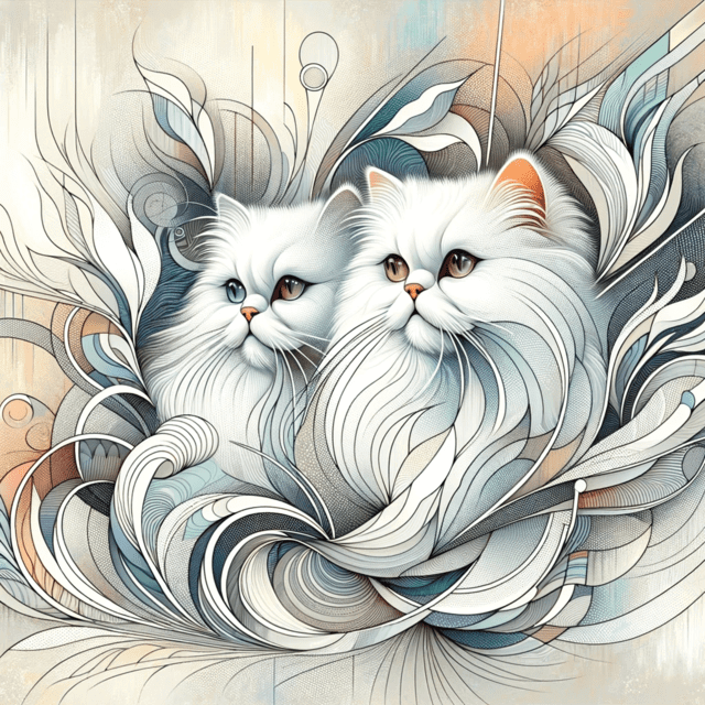 White Persian Cats