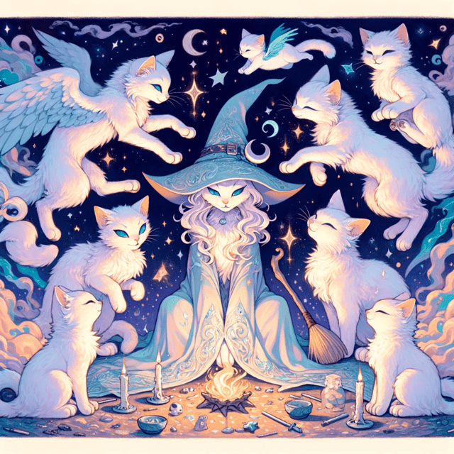 Witchy White Cat Names