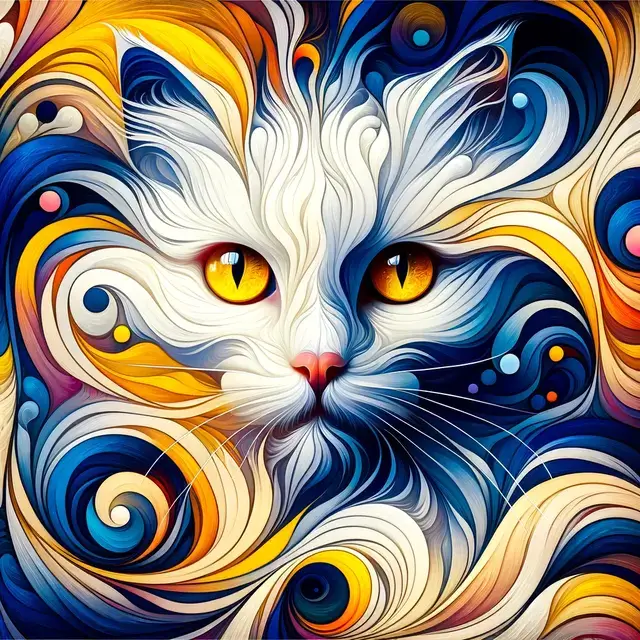 Names for Female White Cats with Yellow Eyes