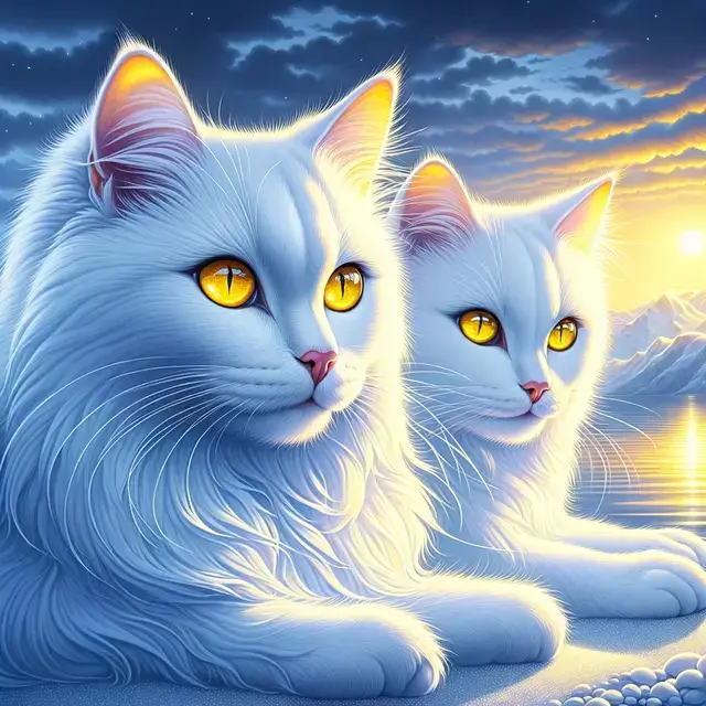 Names for White Cats with Yellow Eyes